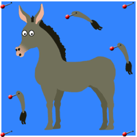 pin the tail on the donkey